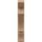 Ekena Millwork 7 1/2-in W x 34-in D x 40-in H Balboa Slat Rough Cedar Woodgrain TimberThane Outlooker, Primed Tan OUTUR075X34X40BOA24RCPR - alternate 2